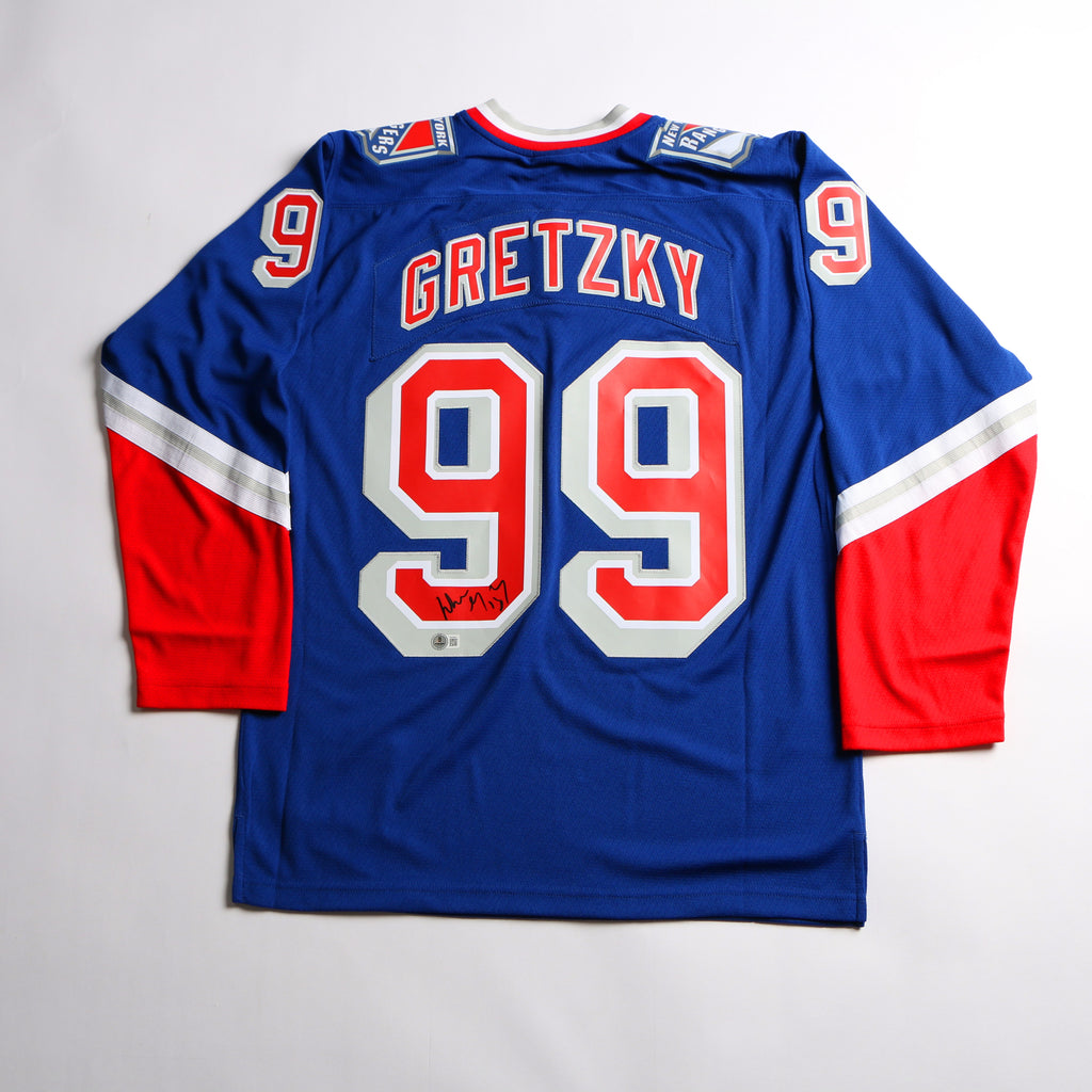 Wayne Gretzky Signed Jersey NY Rangers - Beckett COA