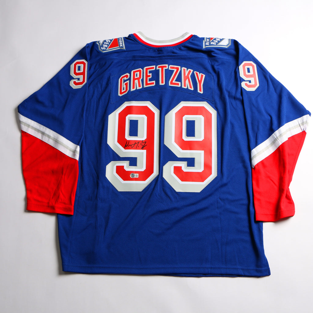 Wayne Gretzky Signed Jersey NY Rangers - Beckett COA