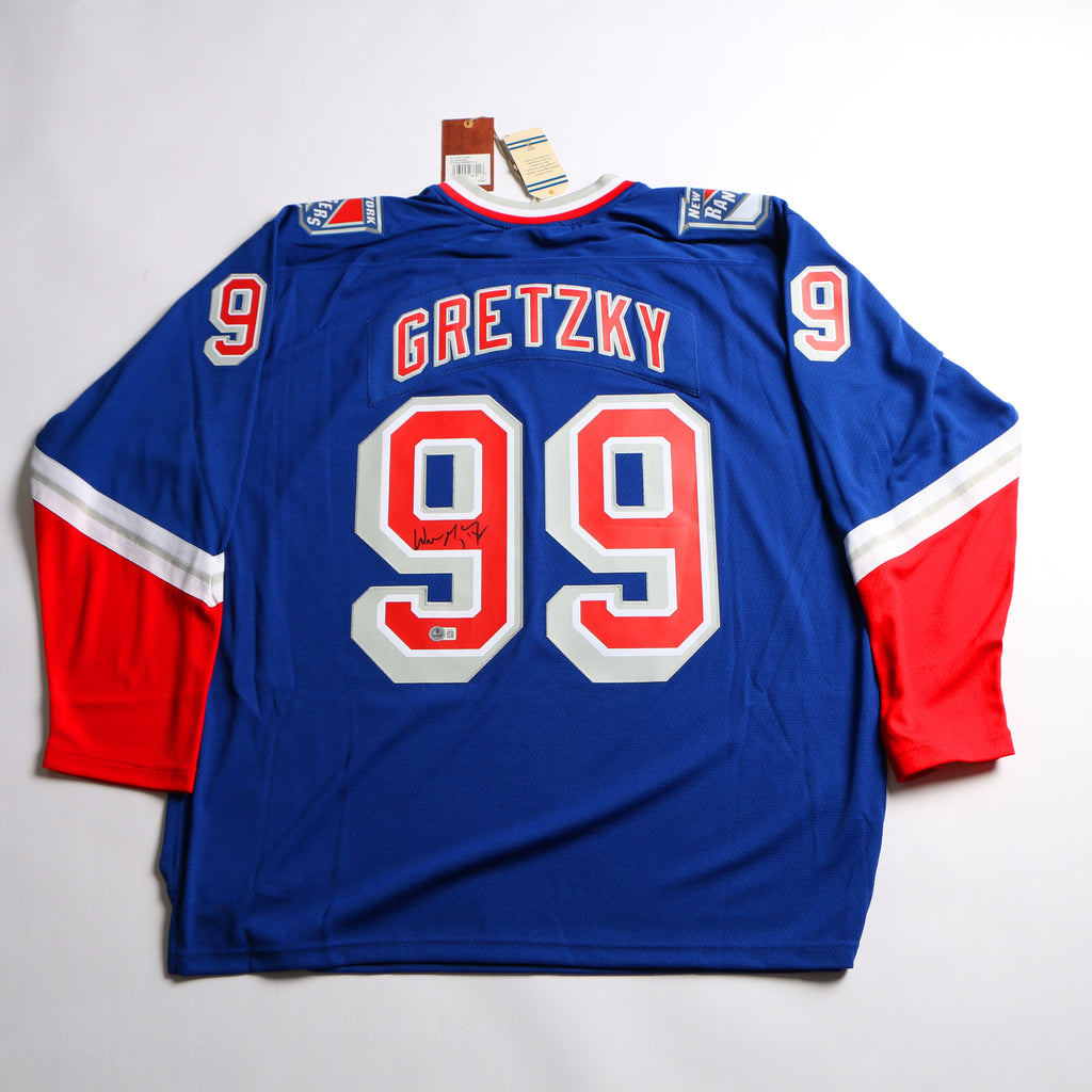 Wayne Gretzky Signed Jersey NY Rangers - Beckett COA