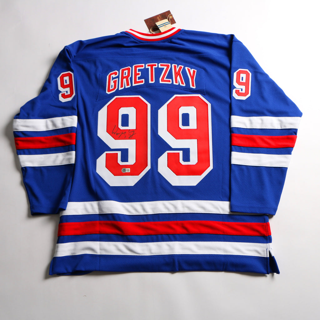 Wayne Gretzky Signed Jersey NY Rangers - Beckett COA