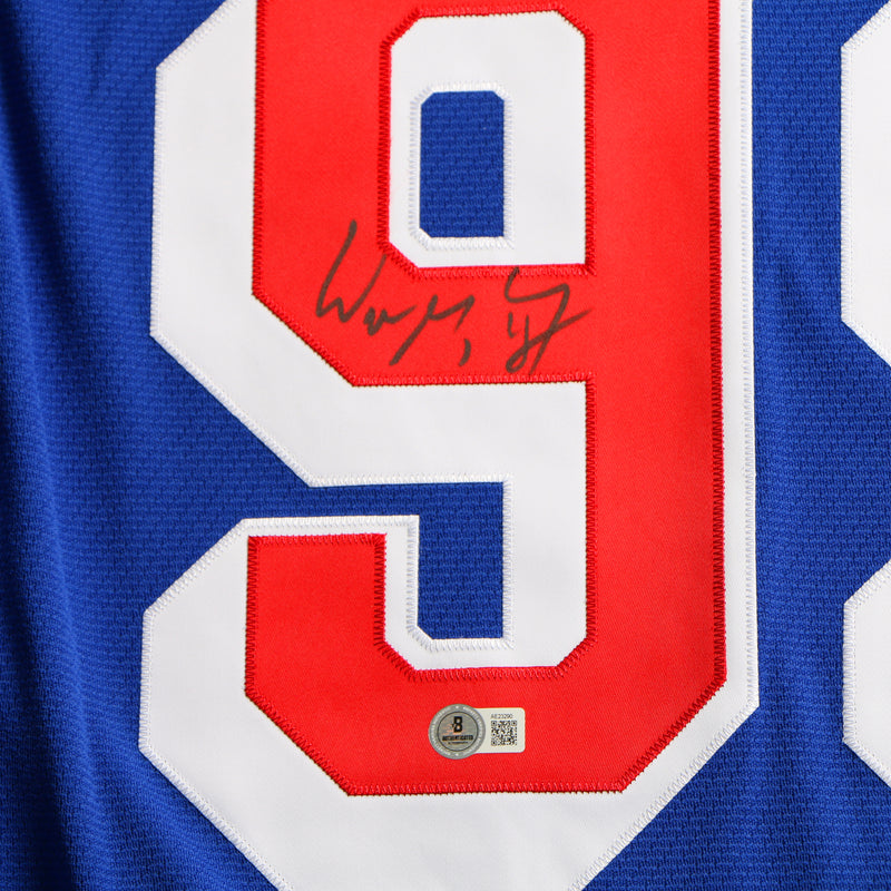 Wayne Gretzky Signed Jersey NY Rangers - Beckett COA