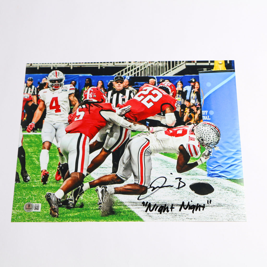 Javon Bullard Signed 11X14 Photo Inscribed "Night Night" – Beckett