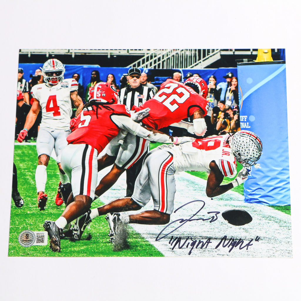 Javon Bullard Signed 8x10 Photo Inscribed "Night Night" – Beckett COA