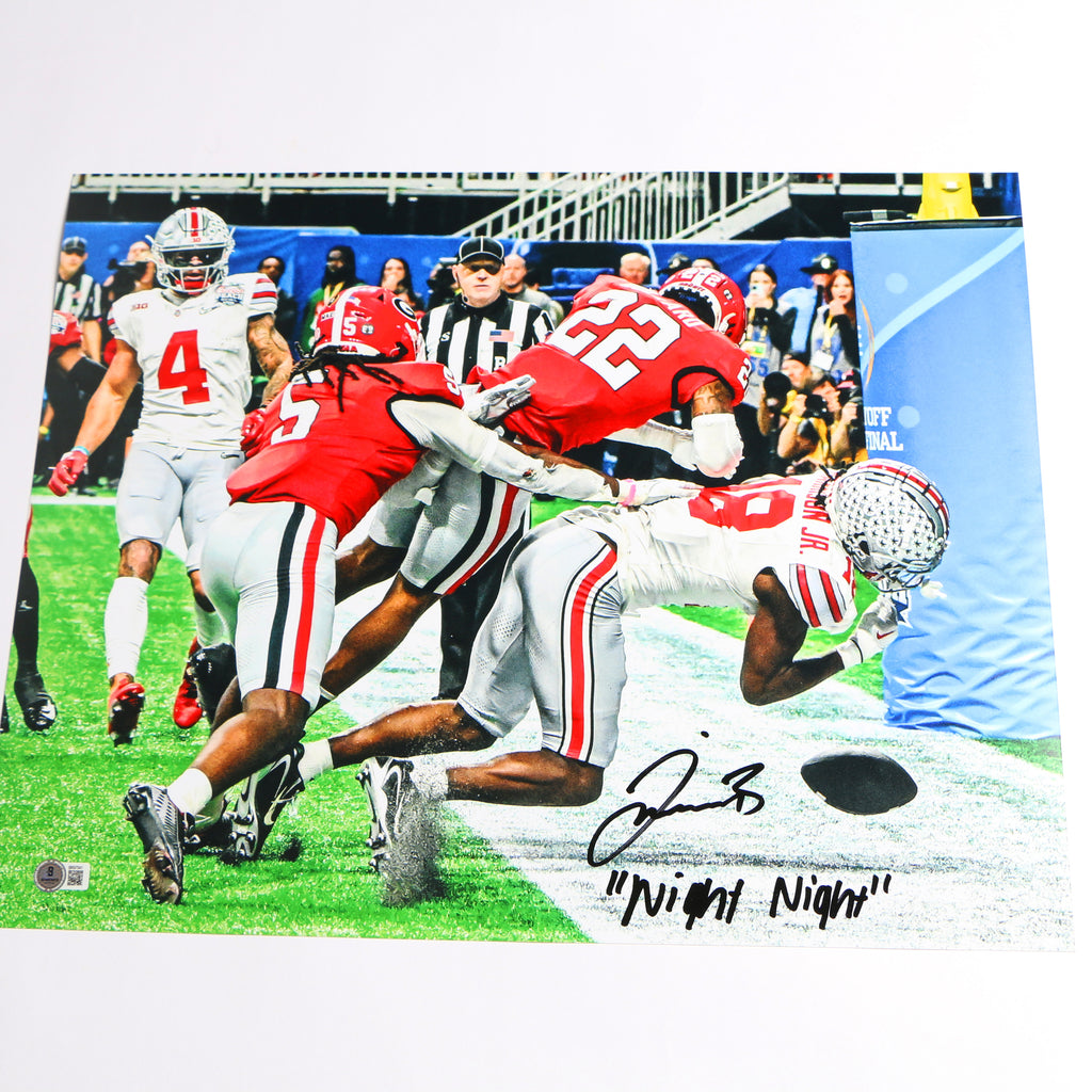 Javon Bullard Signed 16x20 Photo Inscribed "Night Night" – Beckett