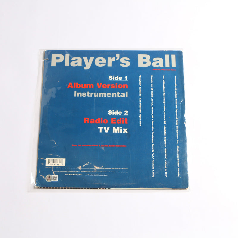 Outkast Signed Vinyl Cover Player's Ball – Beckett COA