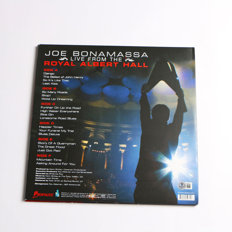 Joe Bonamassa Signed Album Royal Albert Hall – Beckett COA
