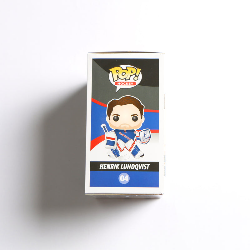 Henrik Lundqvist Signed Funko Pop #04 NY Rangers– Beckett COA
