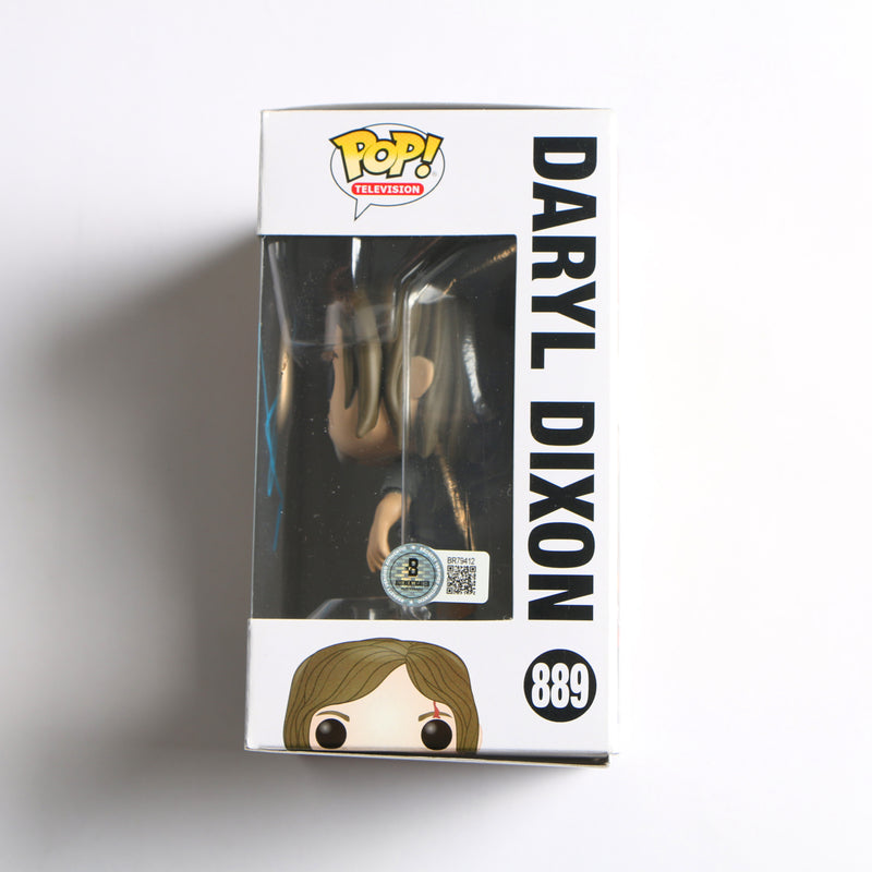 Norman Reedus Signed Funko Pop #889 Daryl Dixon The Walking Dead – Beckett COA