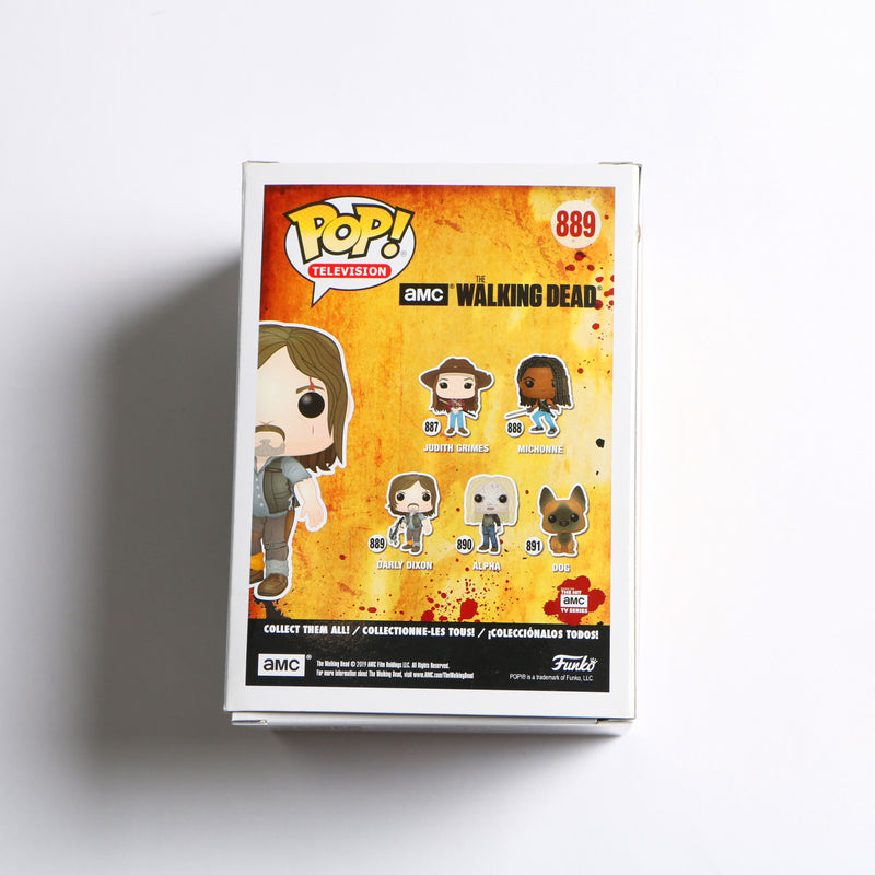 Norman Reedus Signed Funko Pop #889 Daryl Dixon The Walking Dead – Beckett COA