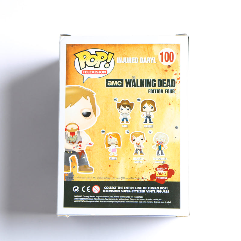 Norman Reedus Signed Funko Pop #100 Injured Daryl The Walking Dead – Beckett COA