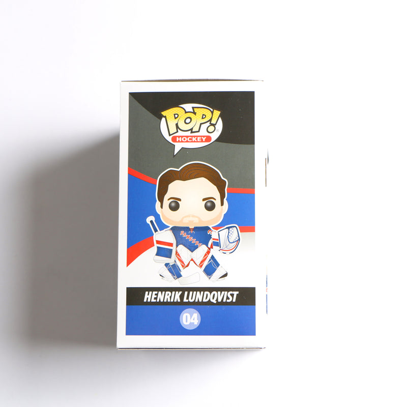 Henrik Lundqvist Signed Funko Pop #04 NY Rangers– Beckett COA