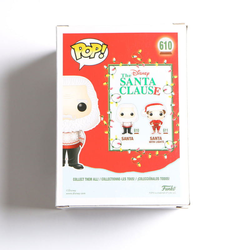 Tim Allen Signed Funko Pop #610 The Santa Clause "Santa" – Beckett COA