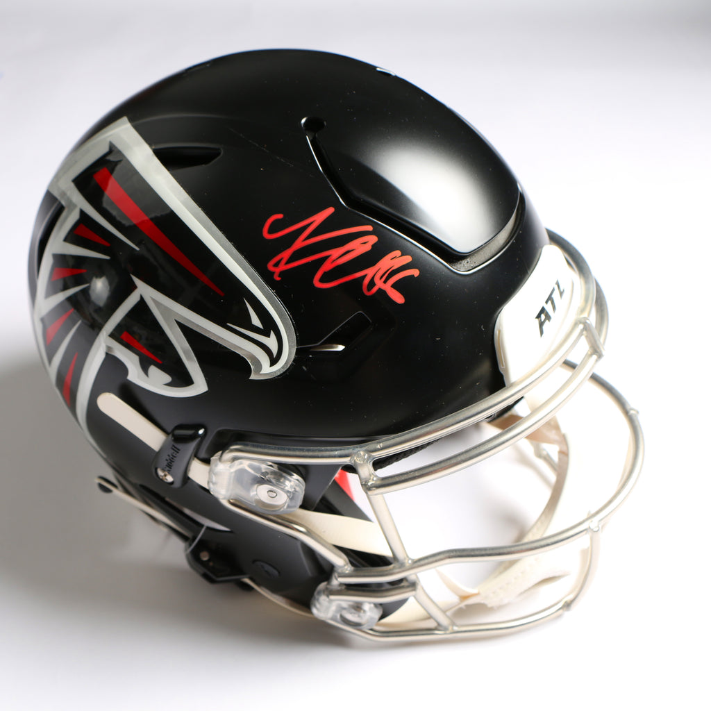 Kirk Cousins Signed Helmet Atlanta Falcons Speed Flex Beckett