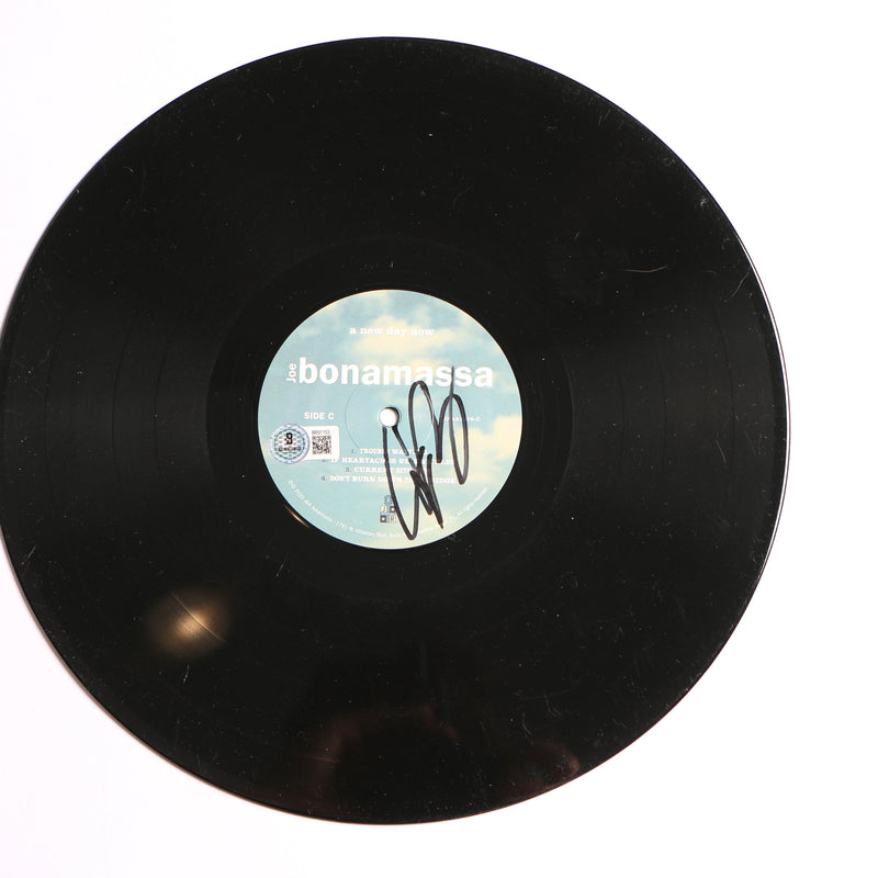 Joe Bonamassa Signed Vinyl A new day now – Beckett COA