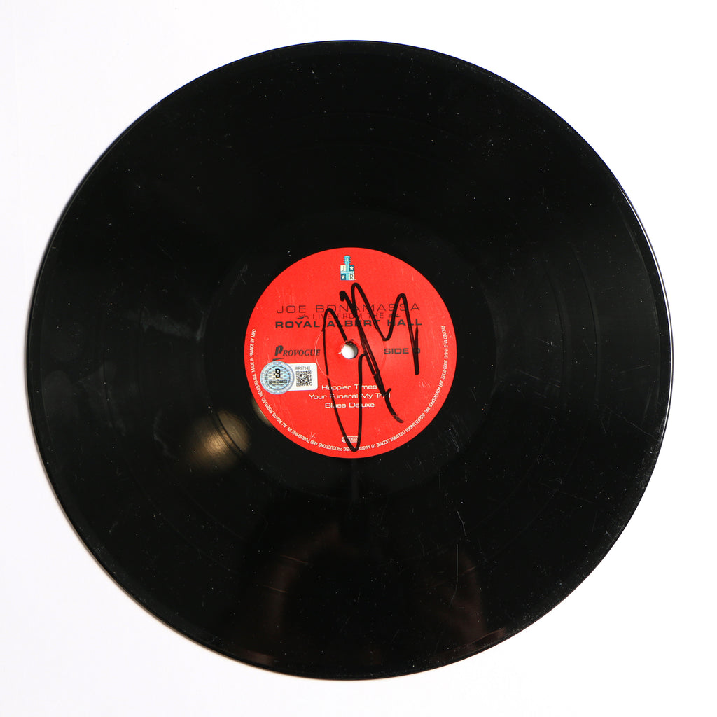 Joe Bonamassa Signed Vinyl Royal Albert Hall – Beckett COA