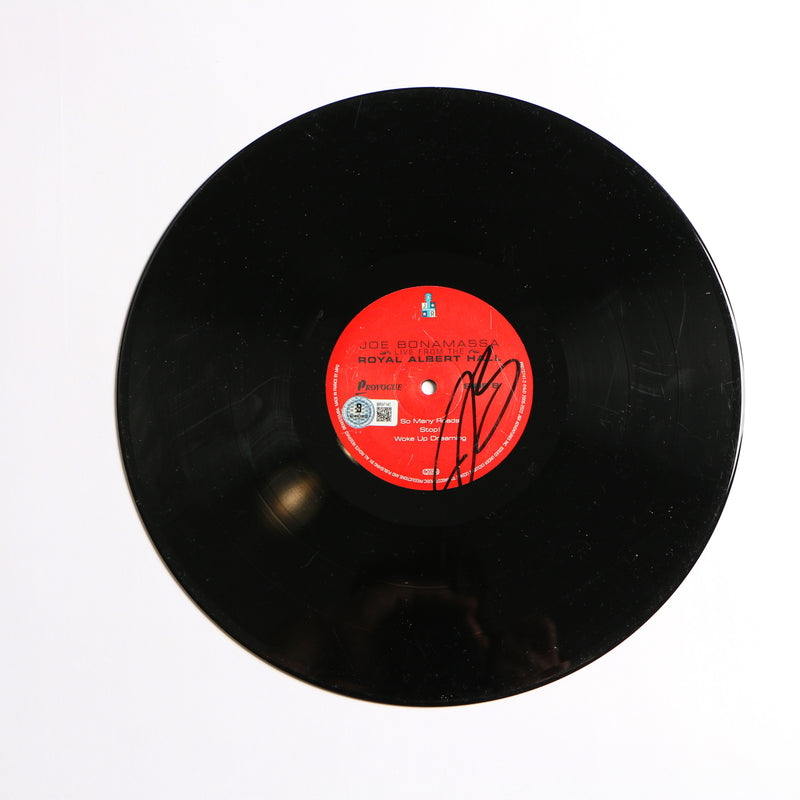 Joe Bonamassa Signed Vinyl Royal Albert Hall – Beckett COA