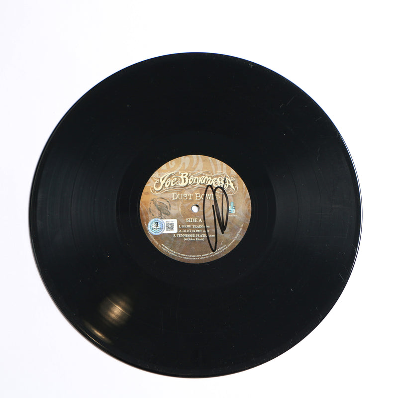 Joe Bonamassa Signed Vinyl Dust Bowl– Beckett COA