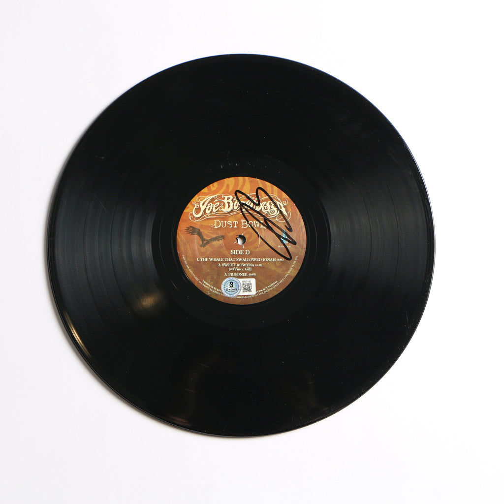 Joe Bonamassa Signed Vinyl Dust Bowl– Beckett COA