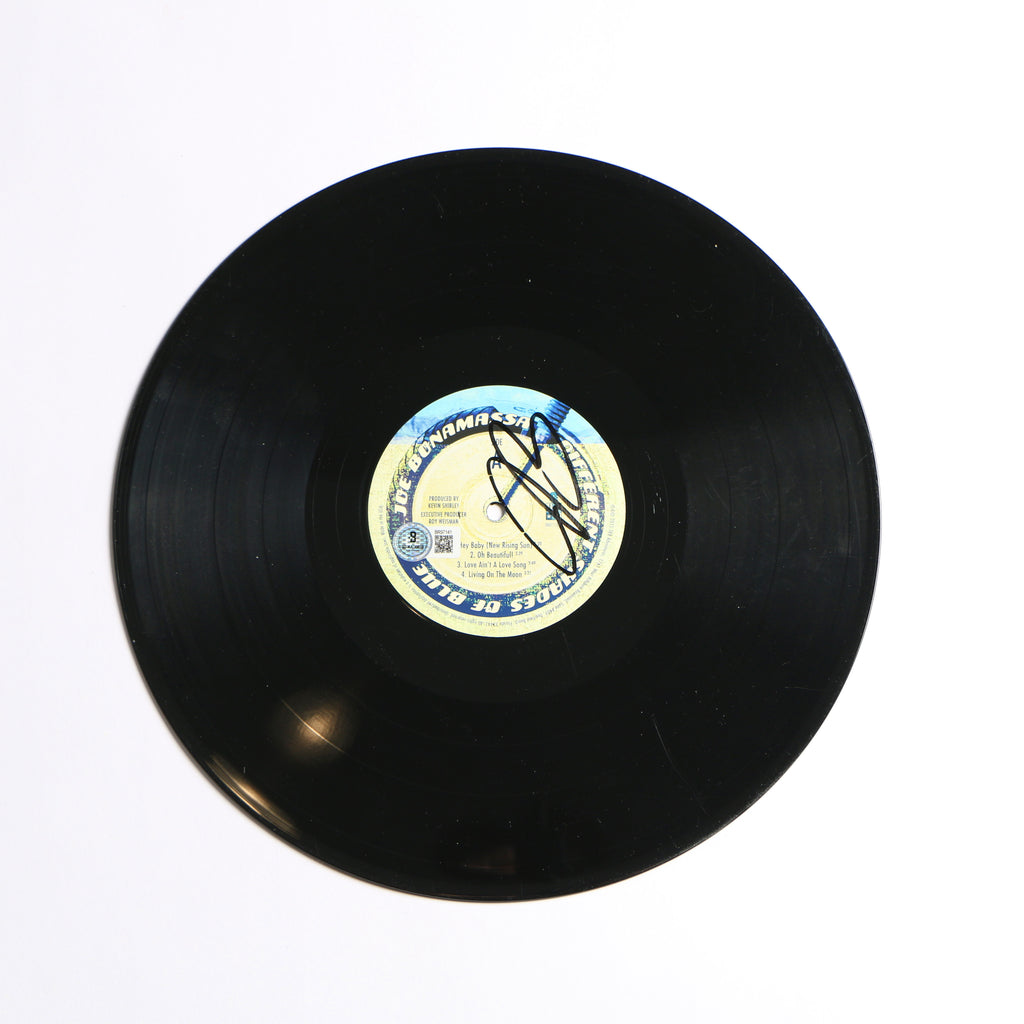 Joe Bonamassa Signed Vinyl Dust Bowl– Beckett COA