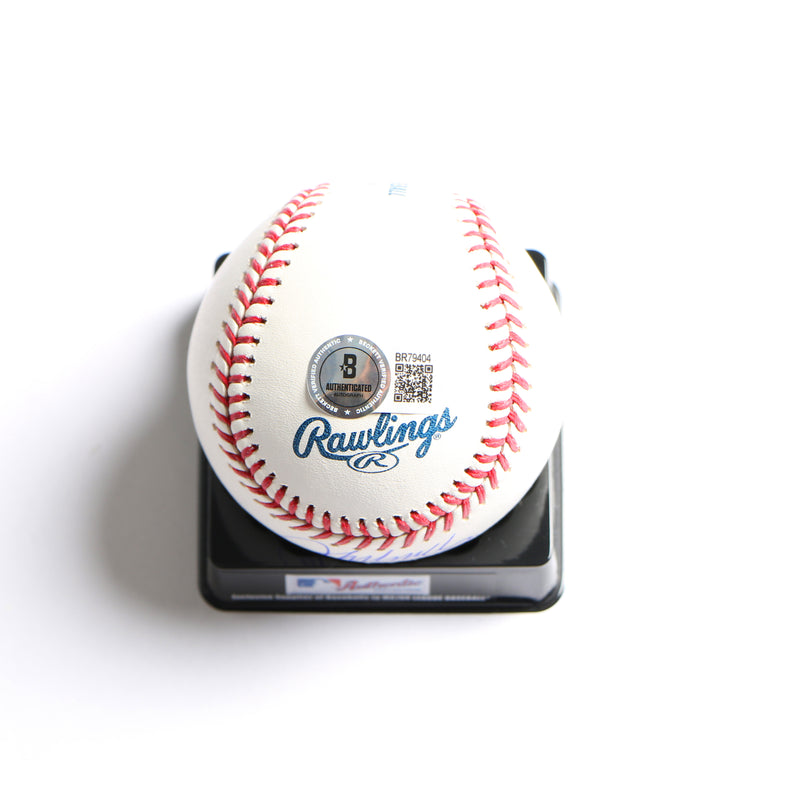 John Smoltz Signed Hall Of Fame Baseball