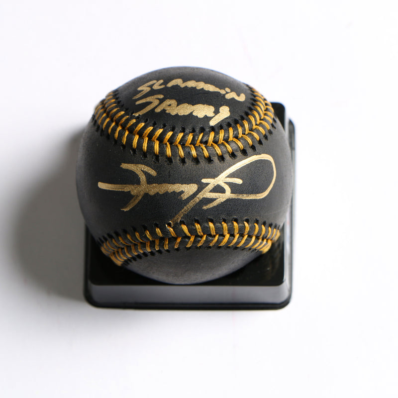 Sammy Sosa Signed Baseball Inscribed "Slammin Sammy" – Beckett COA