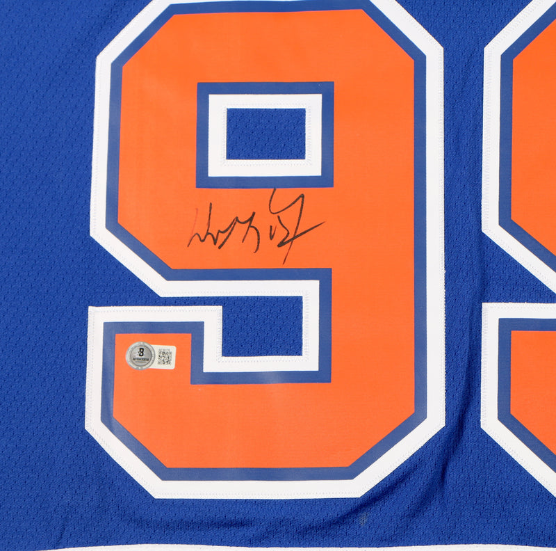 Wayne Gretzky Signed Jersey Edmonton Oilers The Great one auto Beckett COA