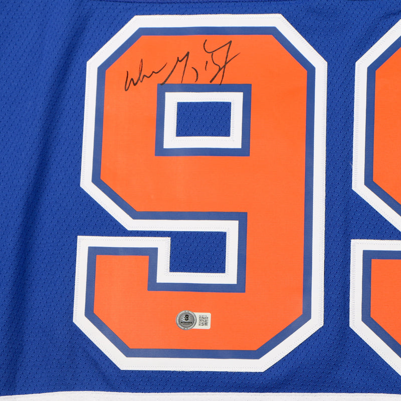 Wayne Gretzky Signed Jersey Edmonton Oilers The Great one auto Beckett COA