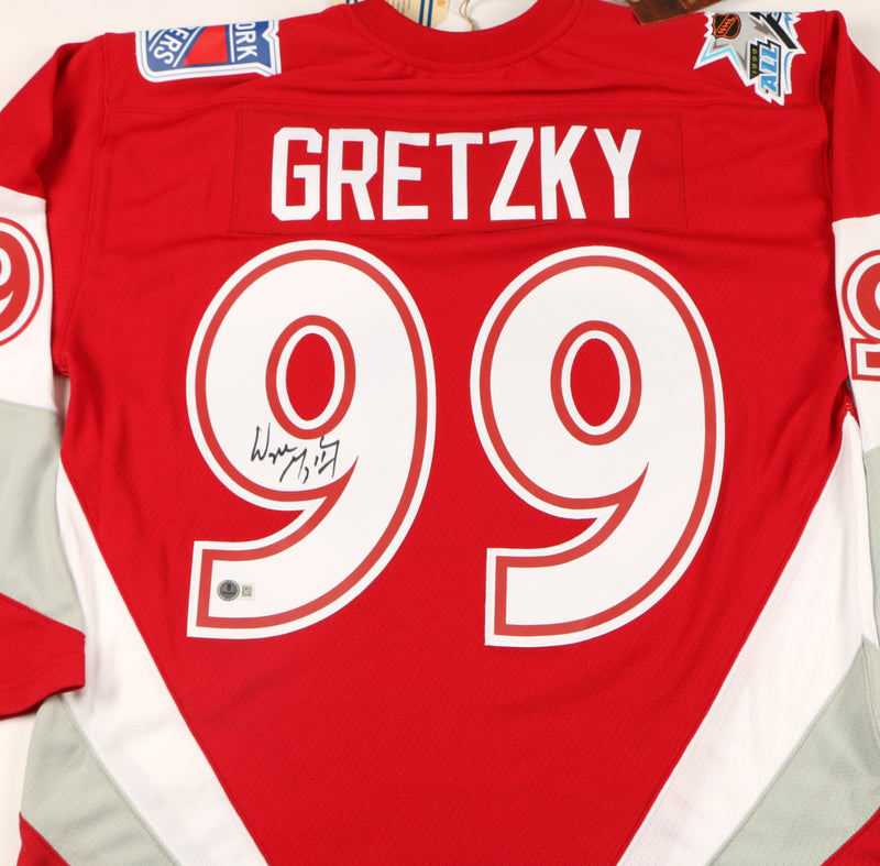 Wayne Gretzky Signed Jersey 1999 All Star Canada Power Play Rangers Beckett COA