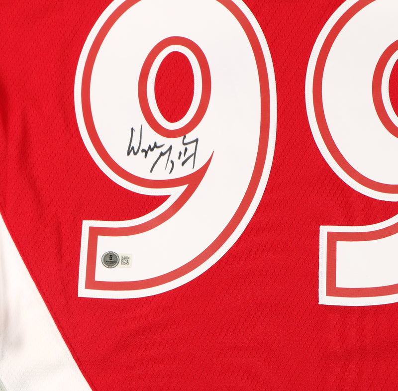 Wayne Gretzky Signed Jersey 1999 All Star Canada Power Play Rangers Beckett COA