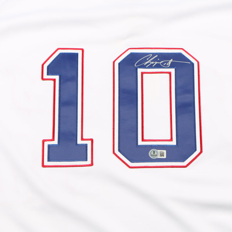 Chipper Jones Signed Jersey Atlanta Braves HOF Mitchell & Ness Beckett