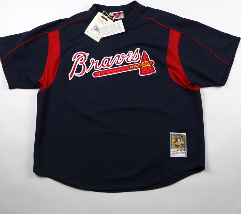 Chipper Jones Signed Jersey Atlanta Braves HOF Mitchell & Ness Beckett