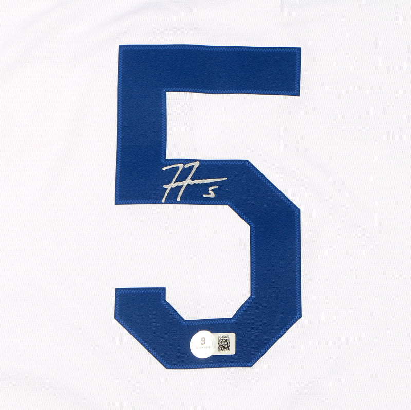 Freddie Freeman Signed Jersey Los Angelos Dodgers World Series MVP Beckett