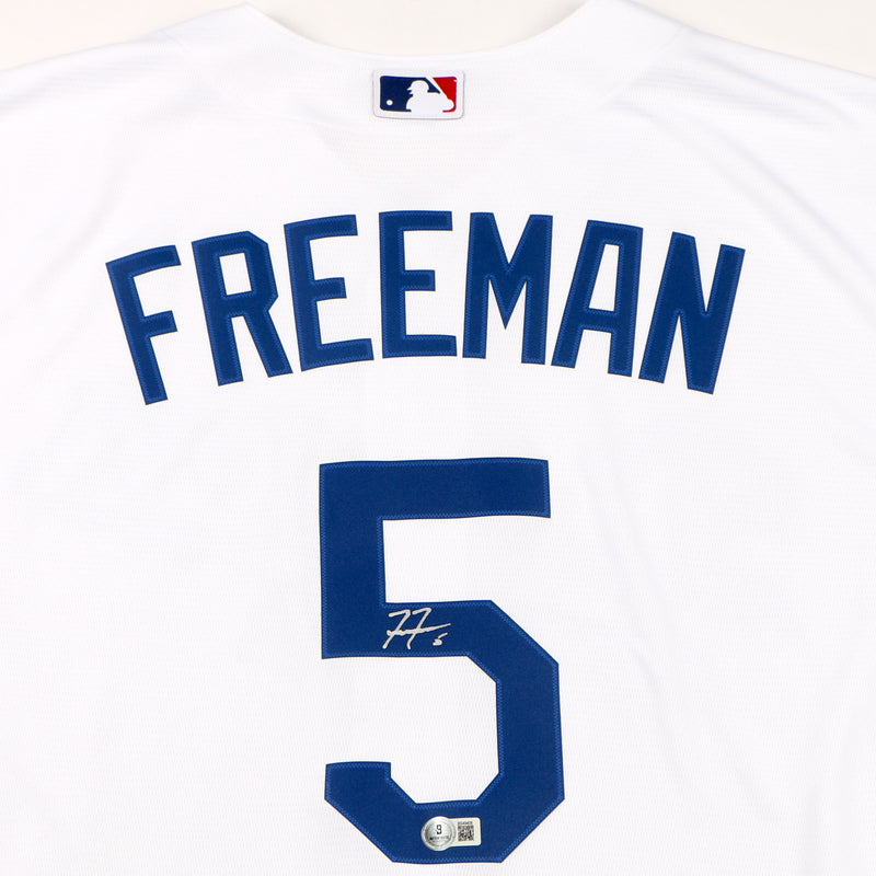 Freddie Freeman Signed Jersey Los Angelos Dodgers World Series MVP Beckett