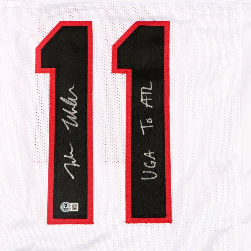 Jalon Walker Signed Jersey Georgia Bulldogs Atlanta Falcons UGA To ATL Beckett