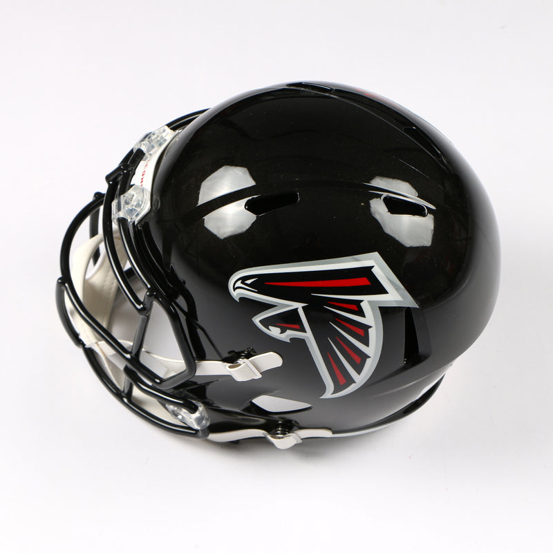 Jalon Walker Signed Helmet Atlanta Falcons Replica Full size Rise up! Beckett