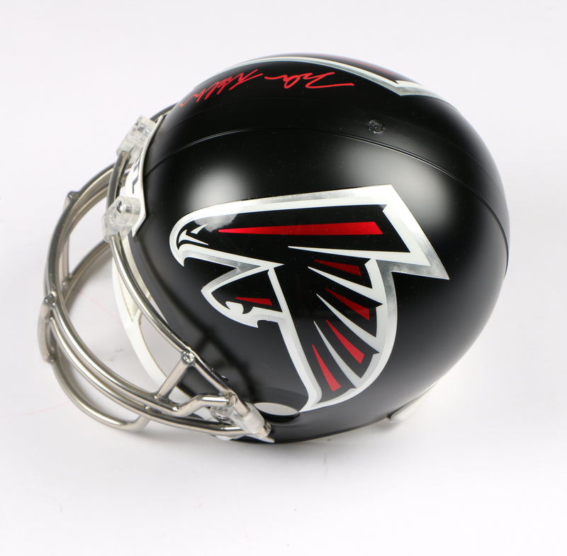 Jalon Walker Signed Helmet Atlanta Falcons Replica Full size Rise up! Beckett