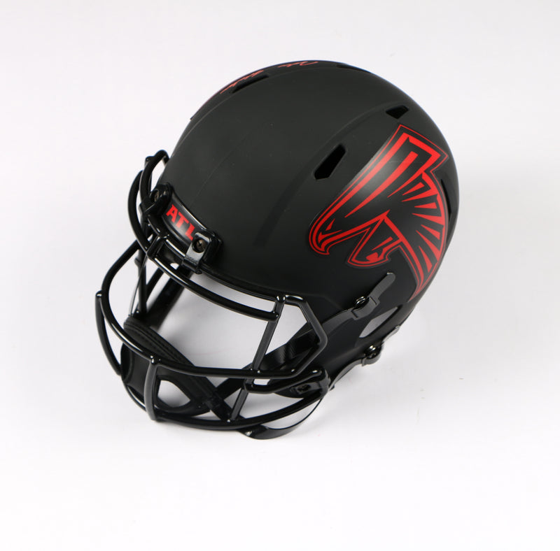 Jalon Walker Signed Helmet Atlanta Falcons Eclipse Rep Full Rise up! Beckett