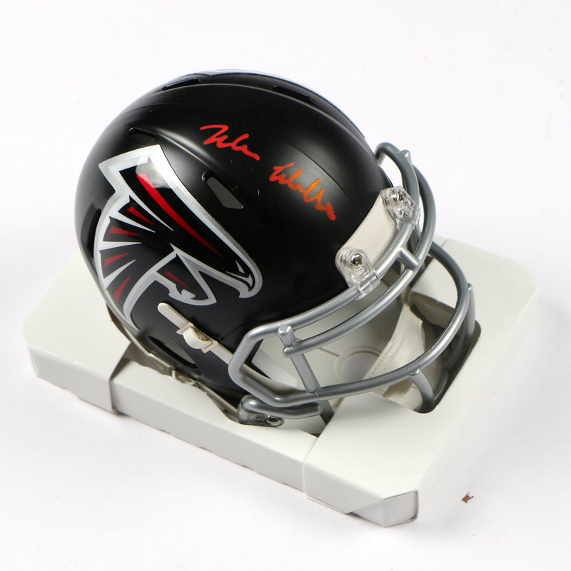 Jalon Walker Signed Helmet Atlanta Falcons Speed Mini Helmet Beckett