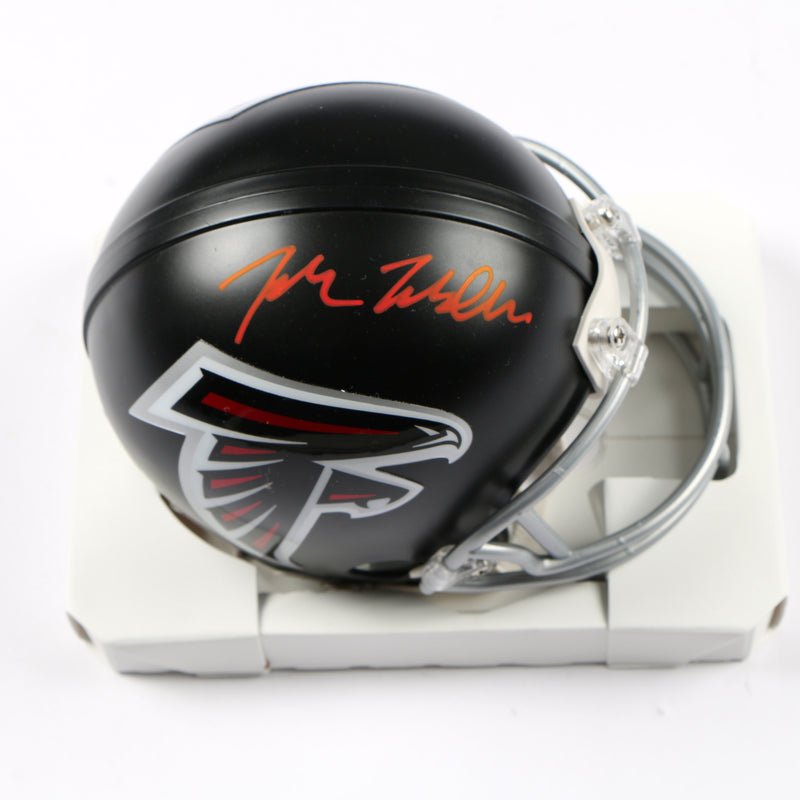 Jalon Walker Signed Helmet Atlanta Falcons Replica Mini Helmet Beckett