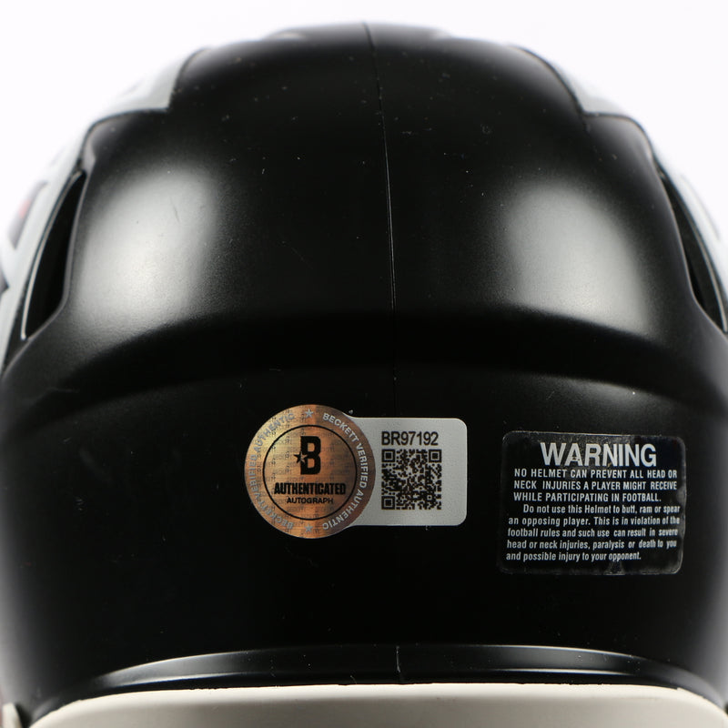 Kirk Cousins Signed Mini Helmet Speed Atlanta Falcons Beckett COA
