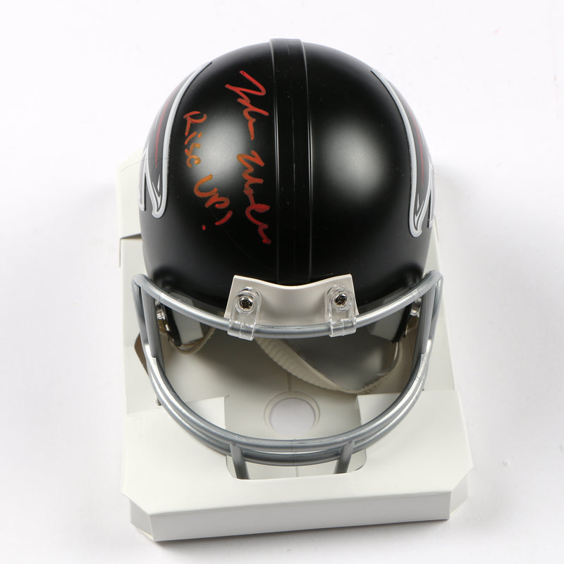 Jalon Walker Signed Helmet Atlanta Falcons Replica Mini Helmet Beckett