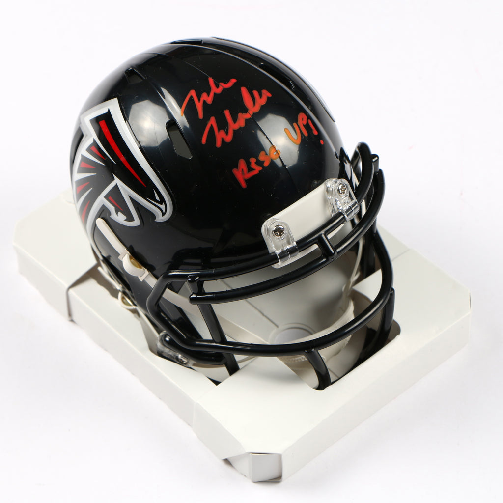 Jalon Walker Signed Helmet Atlanta Falcons Speed Mini Helmet Beckett