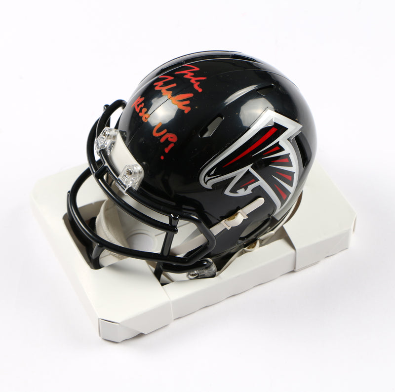 Jalon Walker Signed Helmet Atlanta Falcons Speed Mini Helmet Beckett