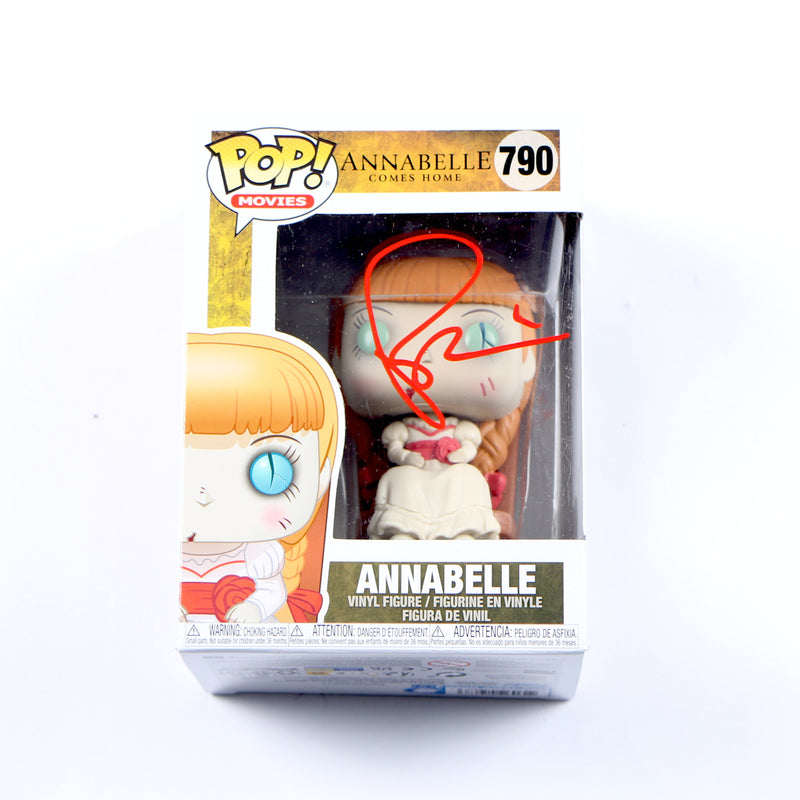 Patrick Wilson Signed Funko Pop Anabelle Funko 790 Beckett