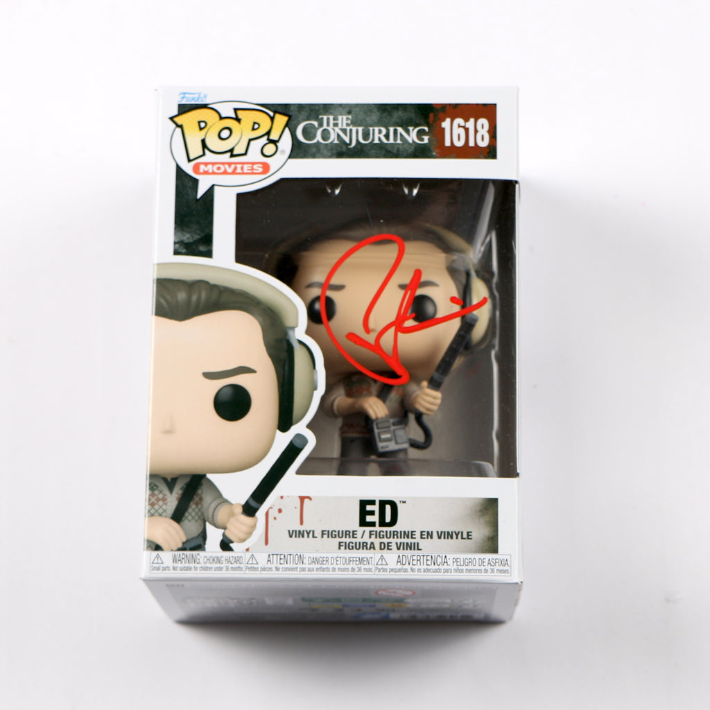 Patrick Wilson Signed Funko Pop Ed 1618 Conjuring The Conjuring Beckett