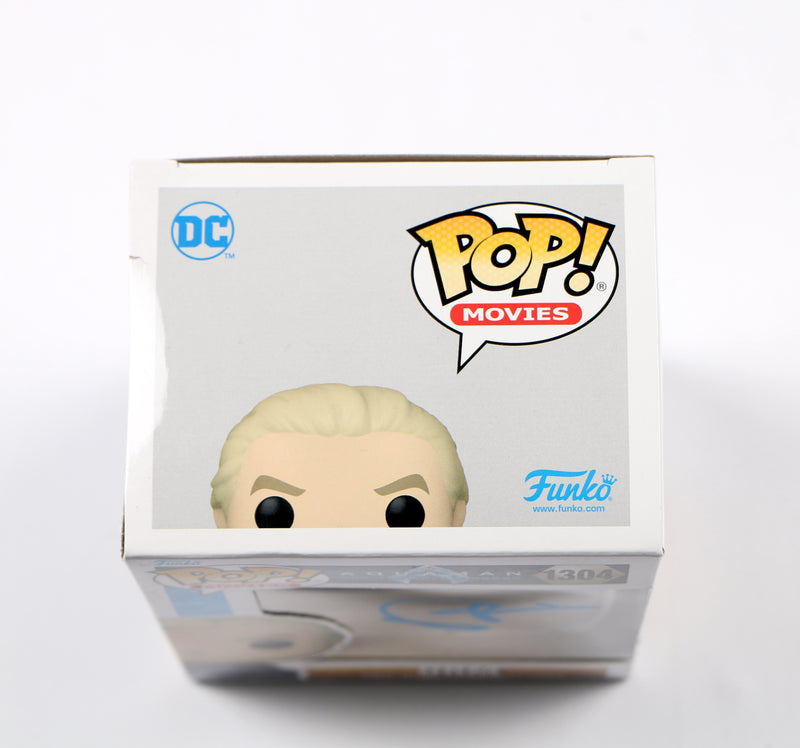 Patrick Wilson Signed Funko Pop Orm #1304 Orm Aquaman Beckett