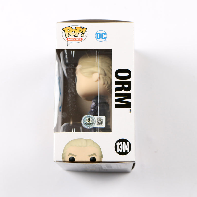 Patrick Wilson Signed Funko Pop Orm #1304 Orm Aquaman Beckett