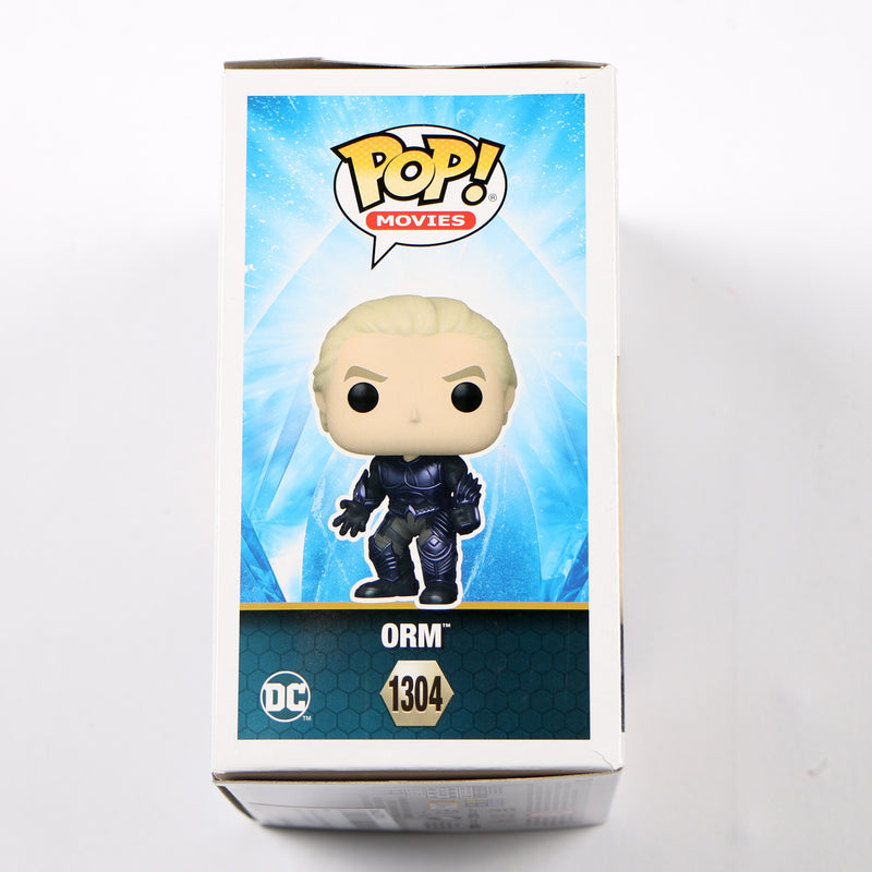 Patrick Wilson Signed Funko Pop Orm #1304 Orm Aquaman Beckett