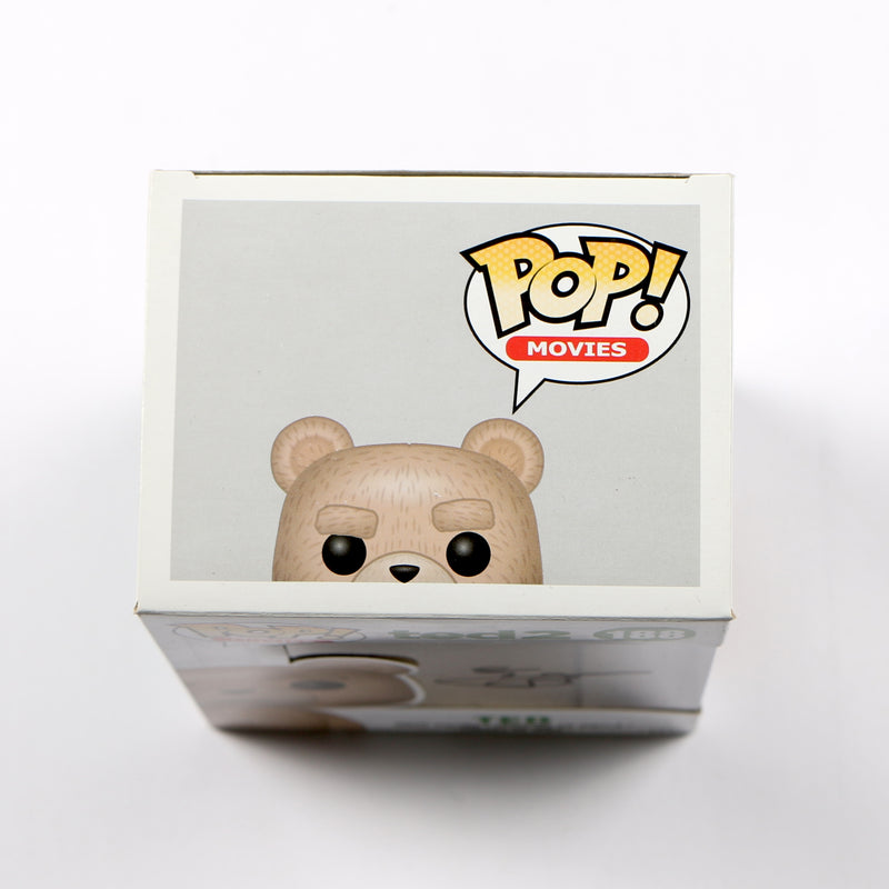 Mark Wahlberg Signed Funko Pop 188 Ted autograph Ted 2 Beckett