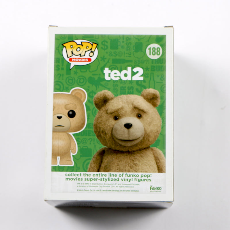 Mark Wahlberg Signed Funko Pop 188 Ted autograph Ted 2 Beckett
